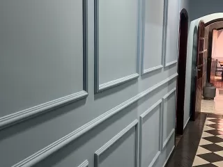 Fachada e área comum