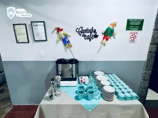 Fachada e área comum